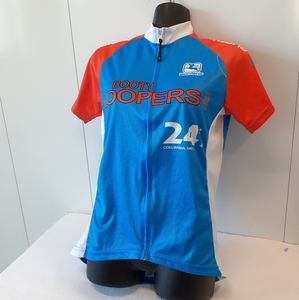 Giordana Botty Loopers 2013 Fully Zippered Cycling Jersey Size Large